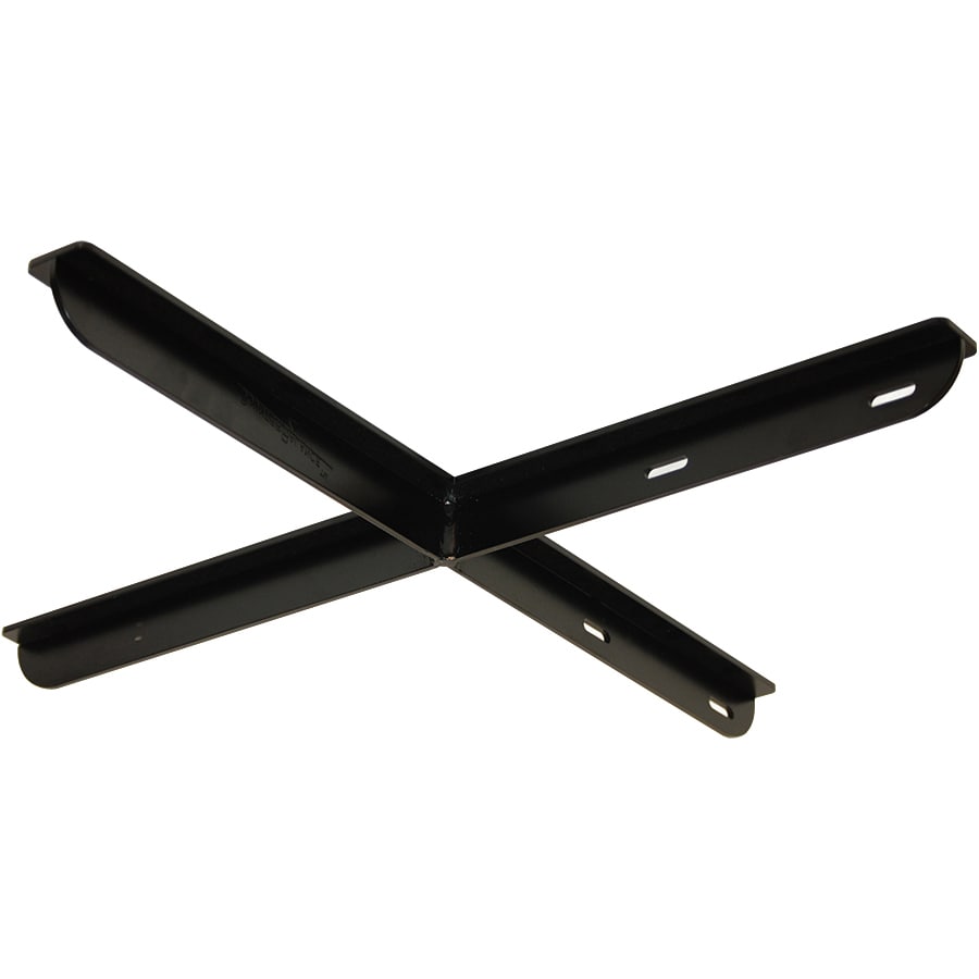 CounterBalance Crossbar 1.75-in x 24-in x 24-in Black Countertop ...