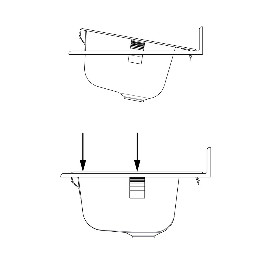 Lyons DKS22Y-3.5 Kitchen-Sinks - View #3