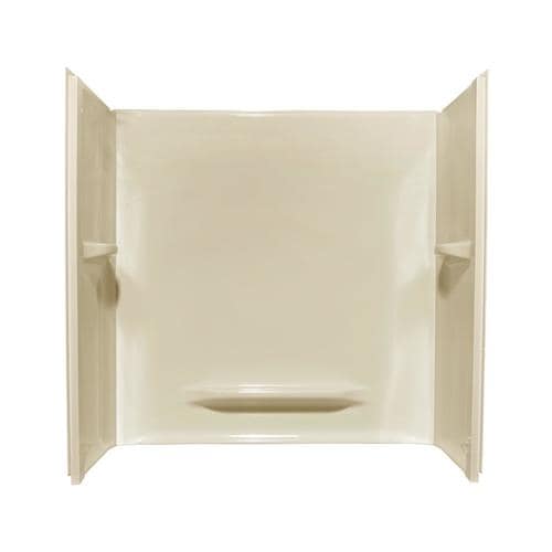 Style Selections Almond  Acrylic Bathtub  Wall Surround 