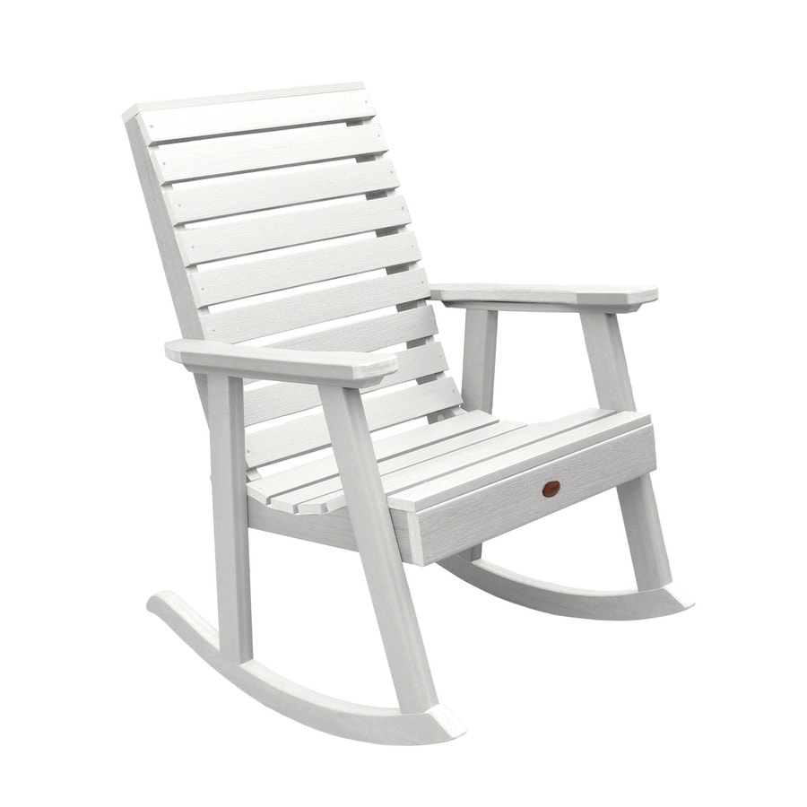 plastic outdoor rocking chairs lowes