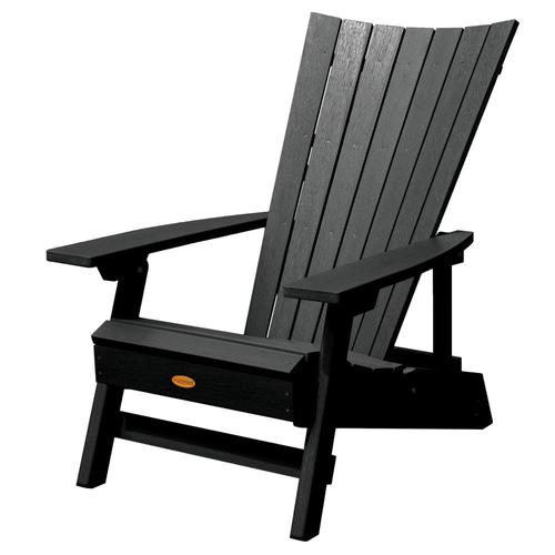 highwood The Adirondack Collection Black Plastic Frame Stationary