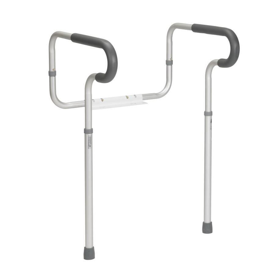 Shop Drive Medical White Toilet  Safety  Rails  at Lowes  com