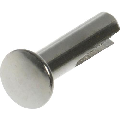 Hillman 60Pack 1/8in Gray Steel Rivet in the Rivets department at