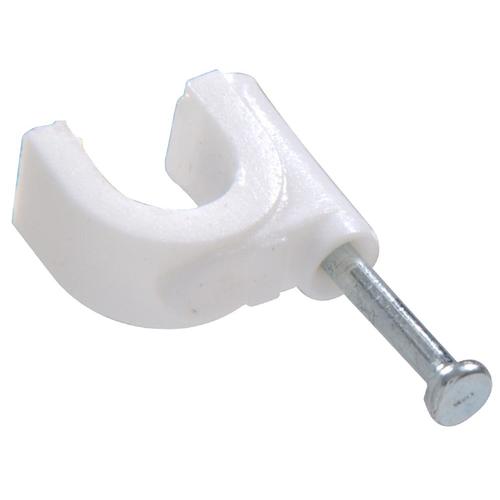 Hillman 40 Count 5/16in Plastic NonInsulated Cable Staples in the