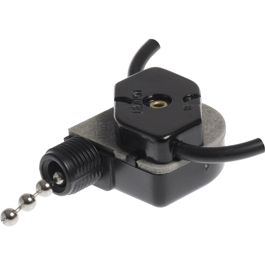 Hillman Black Light Switch (2Pack) in the Light Switches department at