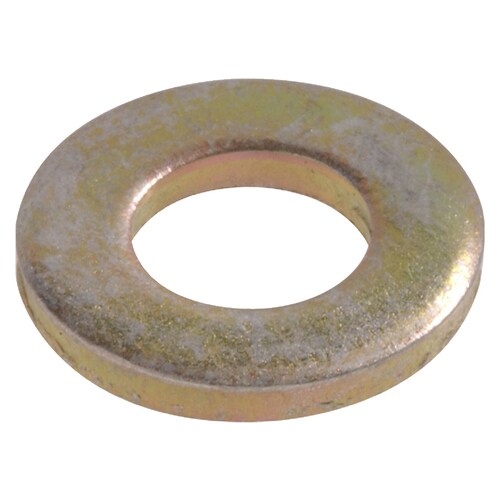 Hillman 3-Count 1-in Yellow Zinc Standard (SAE) Flat Washer in the ...