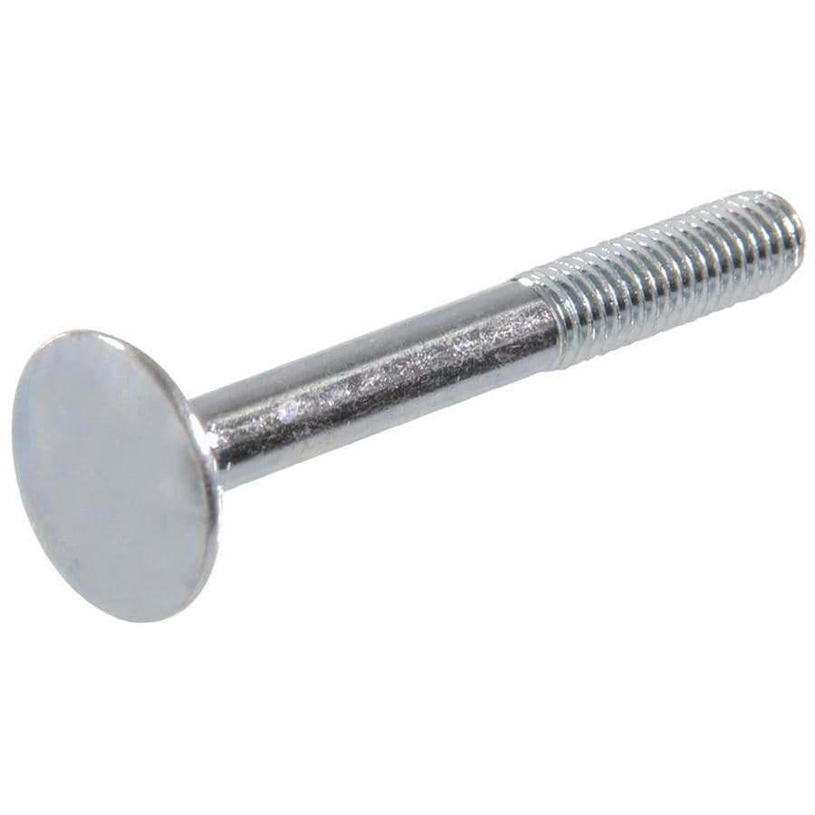 Hillman 6mm x 60mm Zinc-plated Coarse Thread Interior Carriage Bolt (10 ...