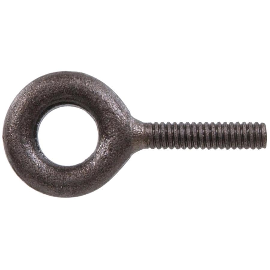 Hillman 1/4in x 27/32in Plain Coarse Thread Eye Bolt in the Eye