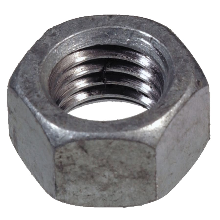 Hillman 14 In X 20 Galvanized Steel Hex Nut In The Hex Nuts Department At