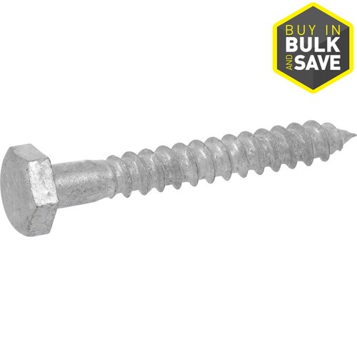 Hex Lag Screws Hot Dipped Galvanized 1//2-6 x 3 Qty-100