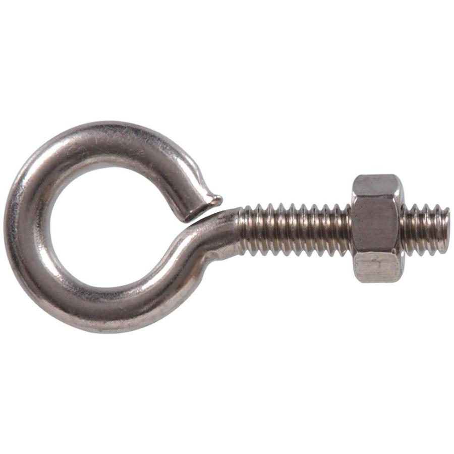 Hillman 14 In X 2 In Stainless Coarse Thread Eye Bolt 8 Count At