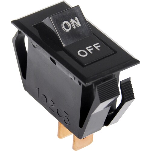 Hillman Black Light Switch (3Pack) in the Light Switches department at