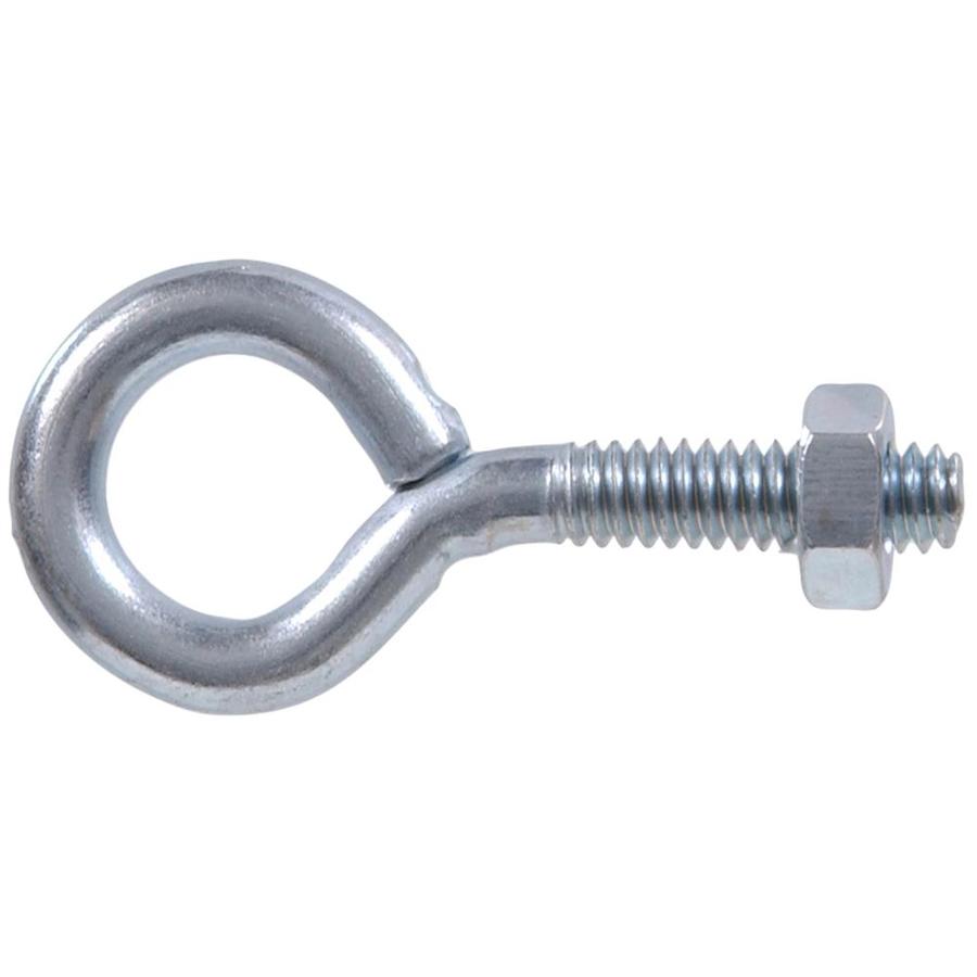 Hillman 14 In X 2 In Zinc Plated Coarse Thread Eye Bolt 25 Count In The Eye Bolts Department