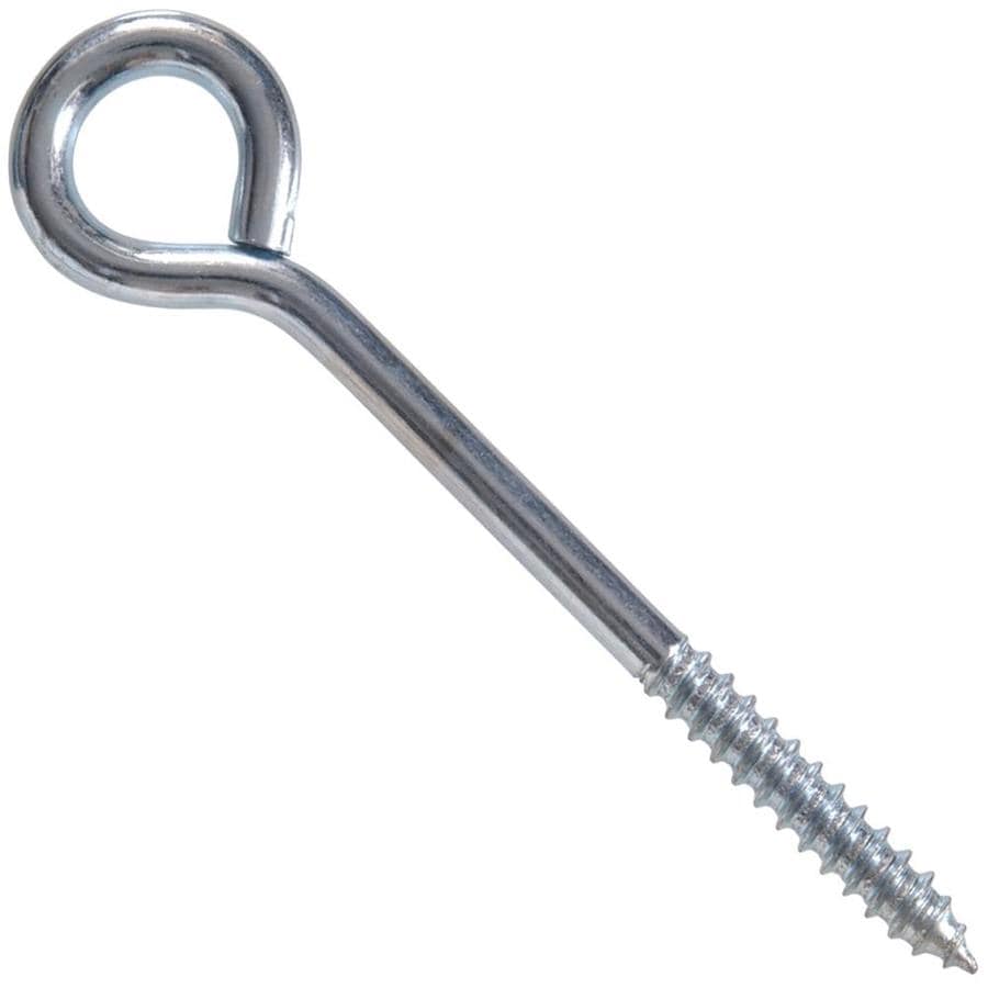 Hillman 38 In X 6 In Zinc Plated Coarse Thread Eye Bolt 10 Count At