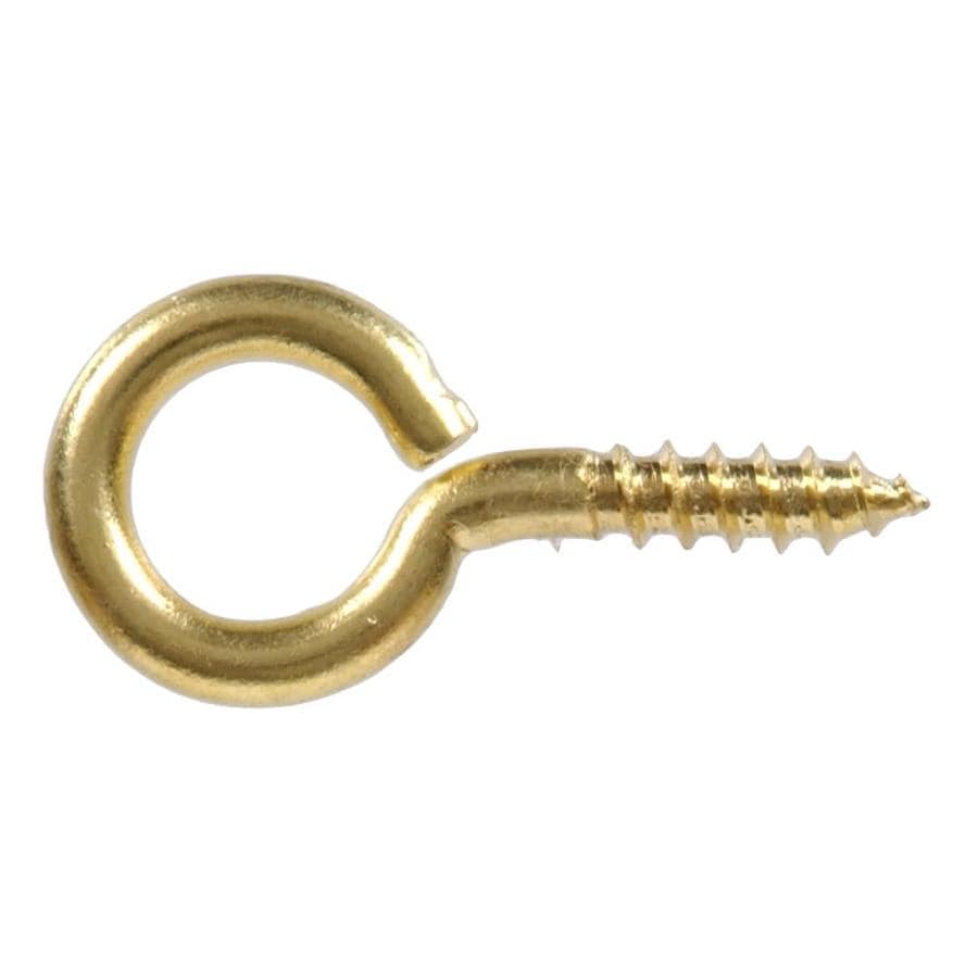 Hillman Brass Screw Eye Hook At Lowes.com