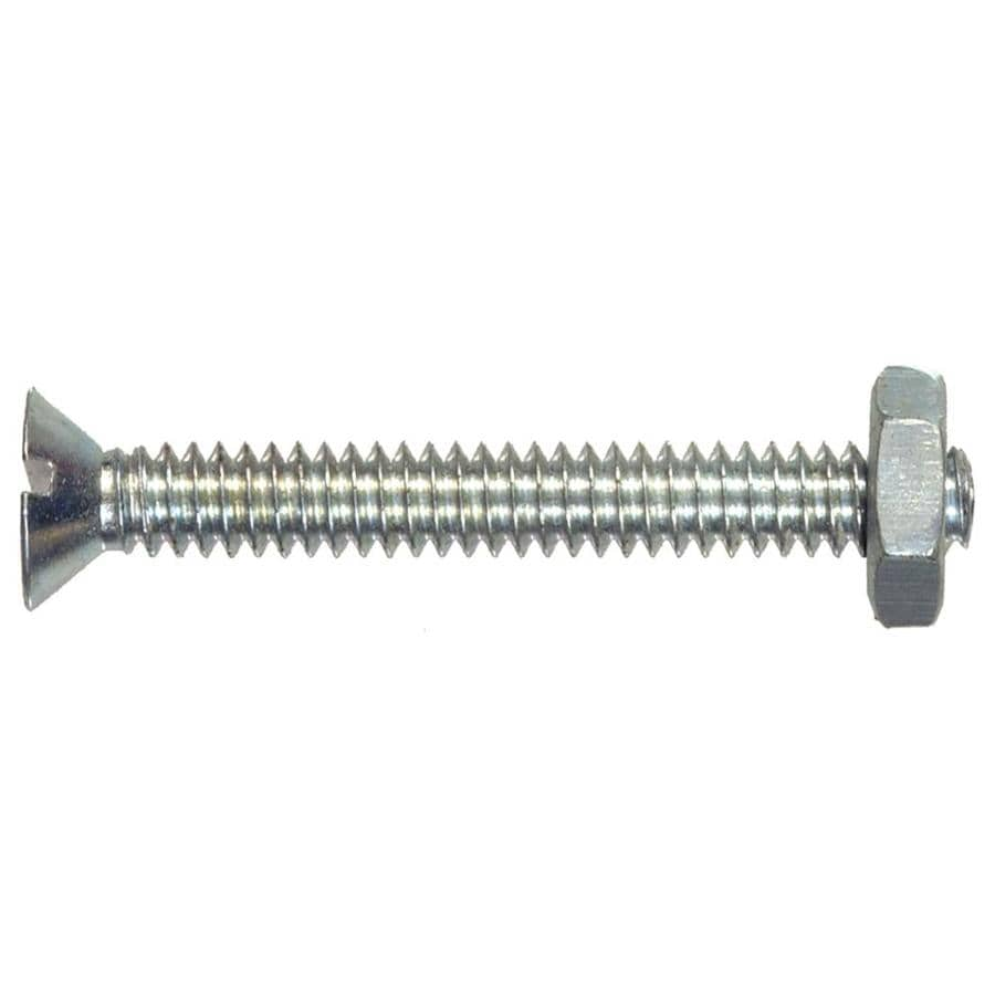 Hillman #10-24 x 1-1/2-in Slotted-Drive Machine Screws (6-Count)