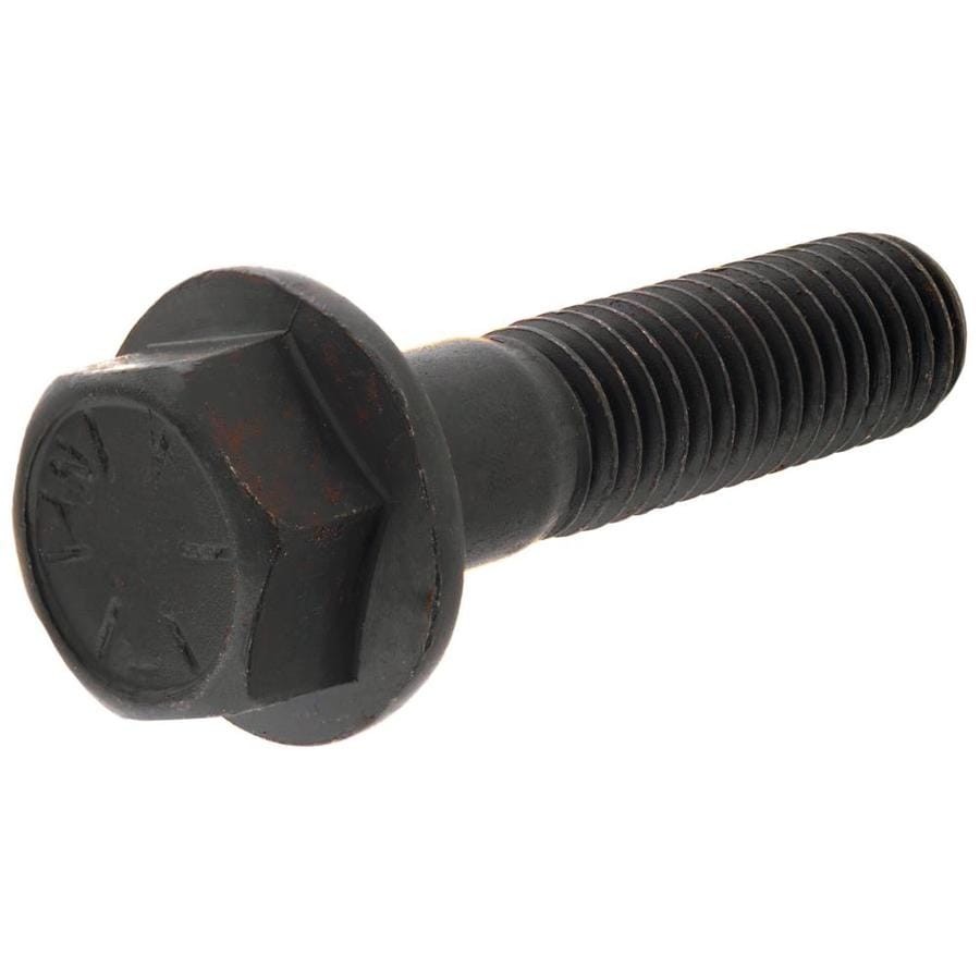 Shop Hillman 6 Count 516 In X 1 In Black Standard Sae Serrated Flange Hex Flange Bolts At 