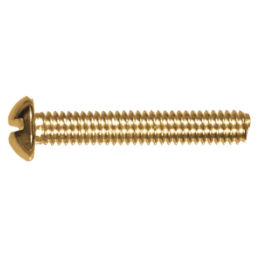 Hillman 6 32 X 2 In Slotted Drive Machine Screws 2 Count At