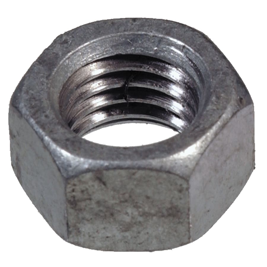 10 1//2-20 Hex Flange Nut Grade 8 Plain black finish 1//2x20 Nuts 1//2 x 20 Fine