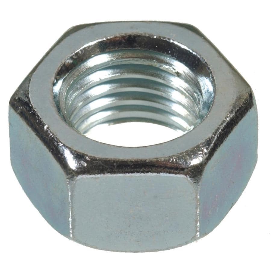 Hillman 3/8-in x 16 Zinc-Plated Steel Hex Nut (50-Count) in the Hex ...