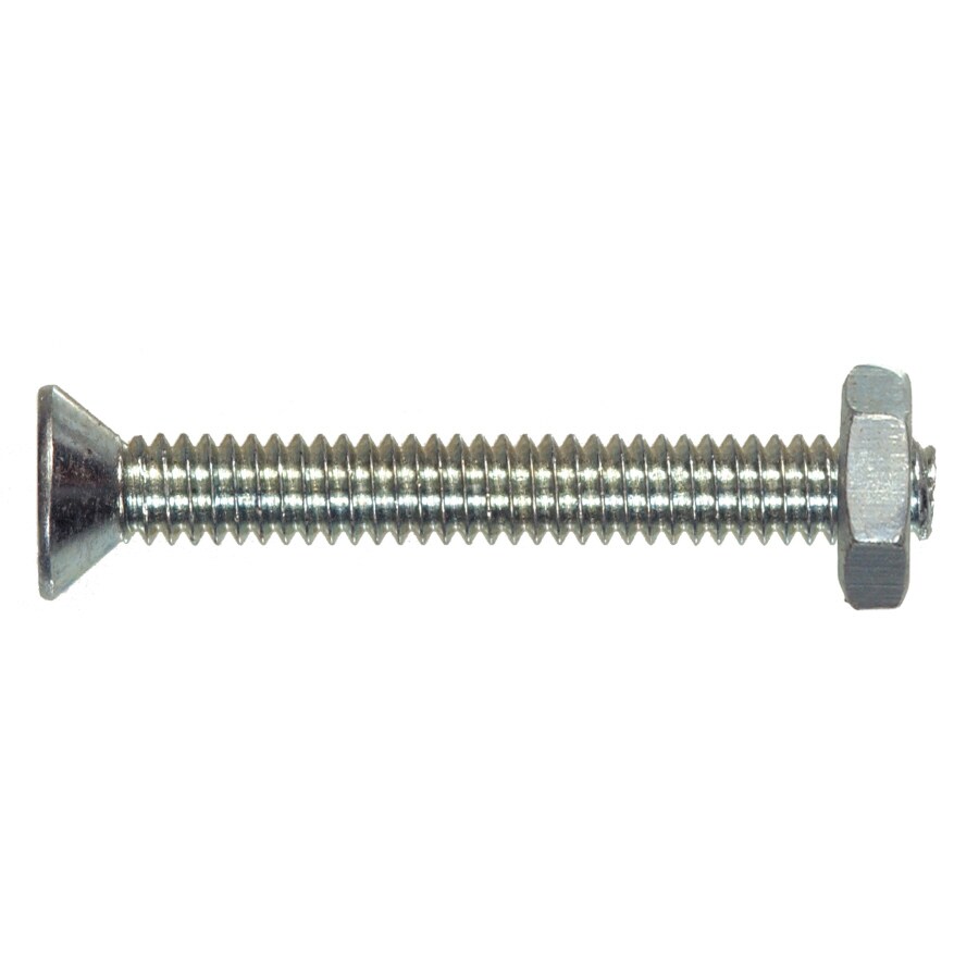 Hillman 25-Count #1/4-20 x 3-in Flat-Head Standard (SAE) Machine