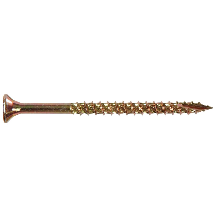 Hillman 8 Yellow Zinc Deck Screws 3000 Count At Lowes Hillman 8 yellow zinc deck screws 3000 count at lowes