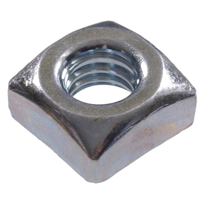 5000pcs Zinc Plated 4-40 Square Nuts Machine Steel