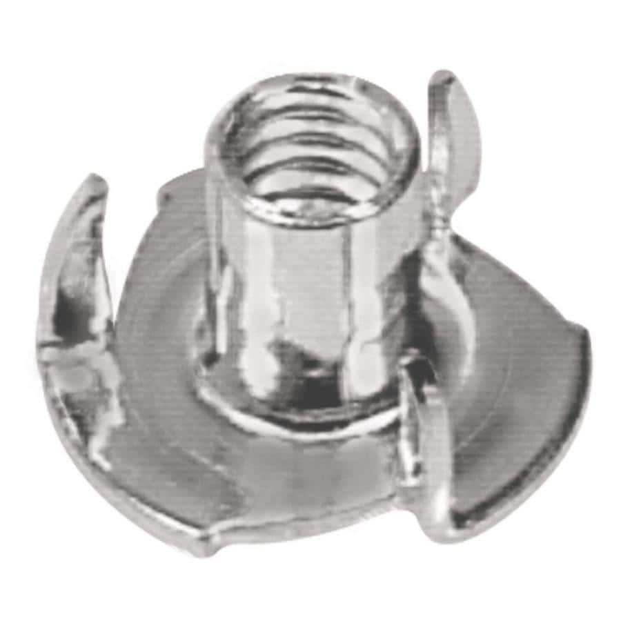 Bjsdkff Bed Post Connector, Tee Nut Brad Hole Screw-in T