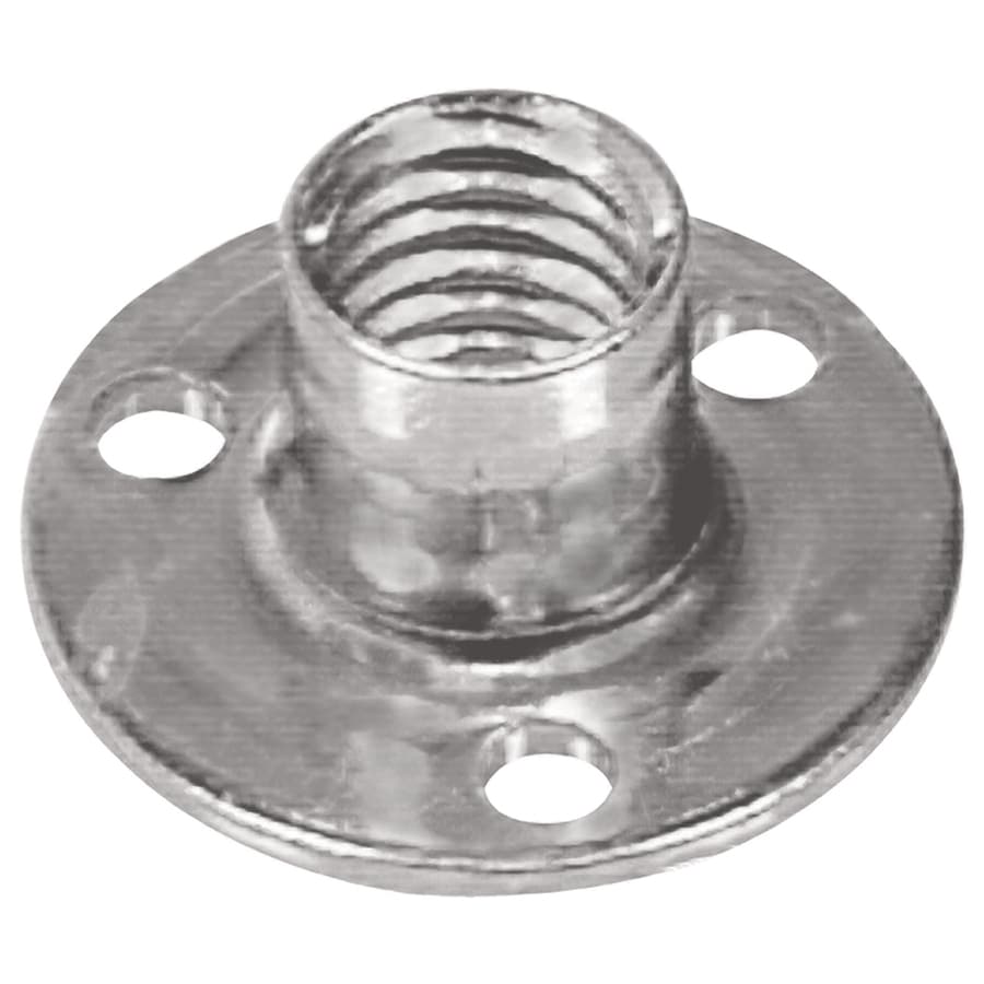 6-32-x-1-4-3-prong-t-nut-straight-barrel-zinc-plated-tee-nut