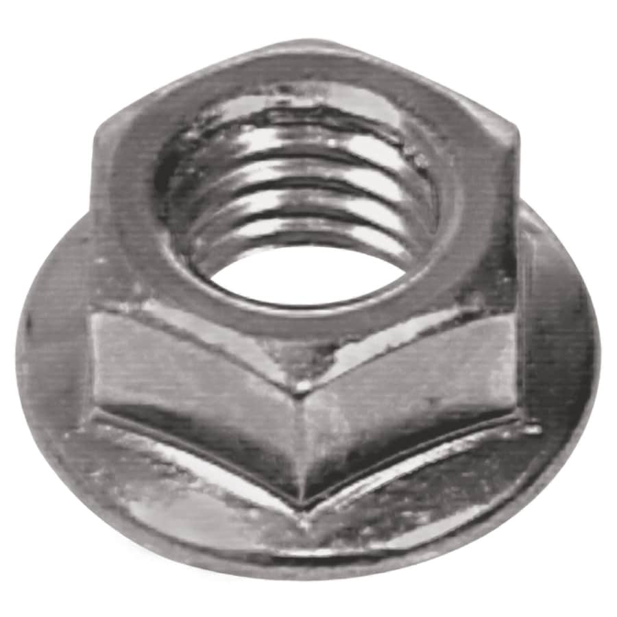 Hillman 2Count 12mm ZincPlated Metric Flange Nuts at