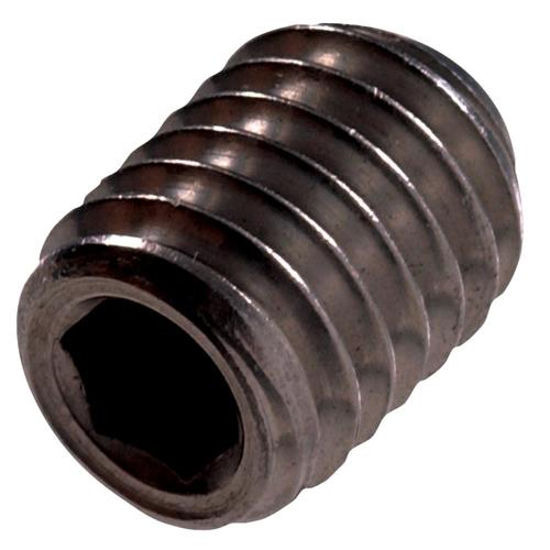 5/16-18 x 3/8" Socket Set Screw Cup Point Plain Finish 200 count 