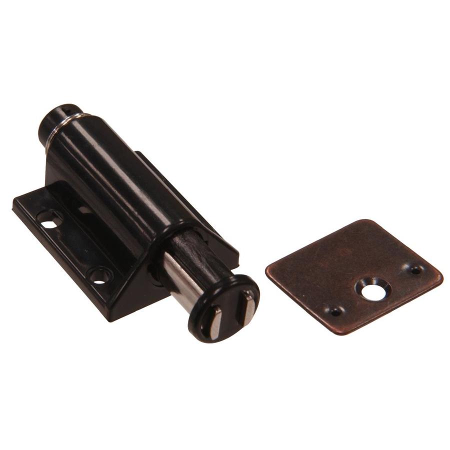 Single Black Magnetic Cabinet Latch