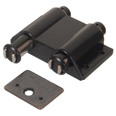 The Hillman Group Double Black Magnetic Cabinet Latch At Lowes Com