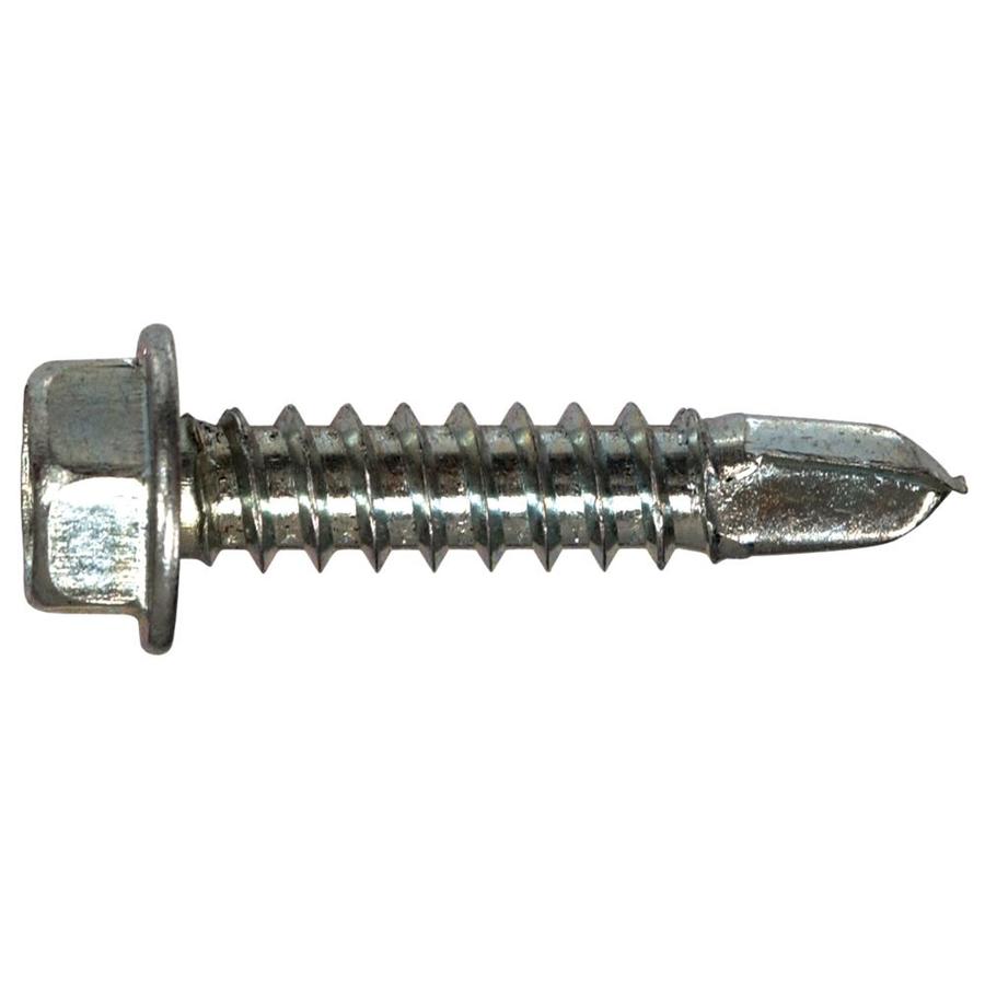 Hillman 10 x 1in Socket HexDrive Sheet Metal Screws (10Count) at