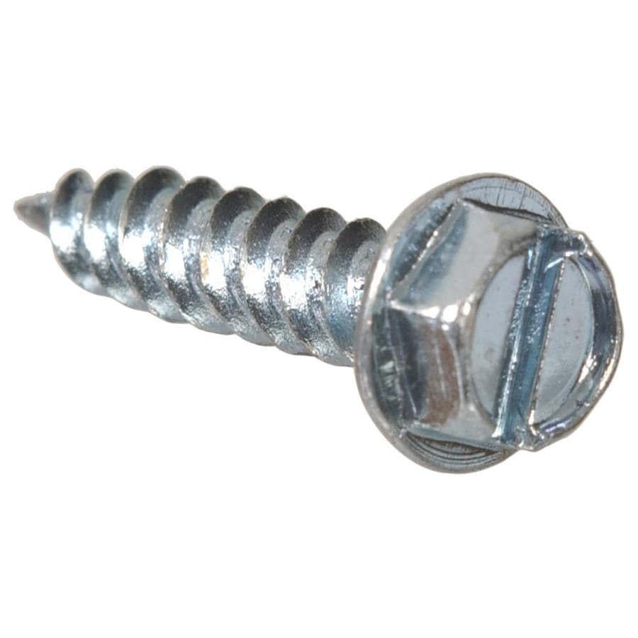 Hillman 8 x 3/4in Socket HexDrive Sheet Metal Screws (75Count) in the Sheet Metal Screws