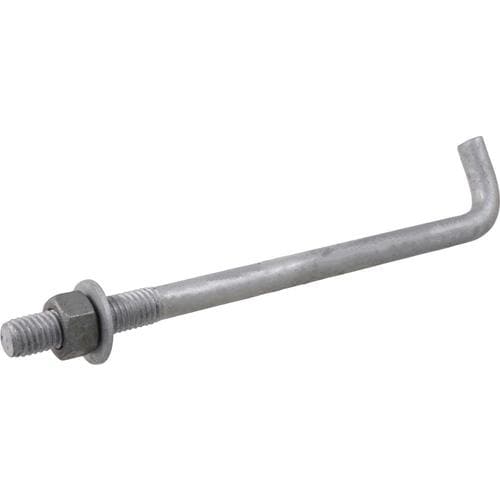 Hillman 3/8in x 8in Anchor Bolt (100Count) in the Anchor Bolts