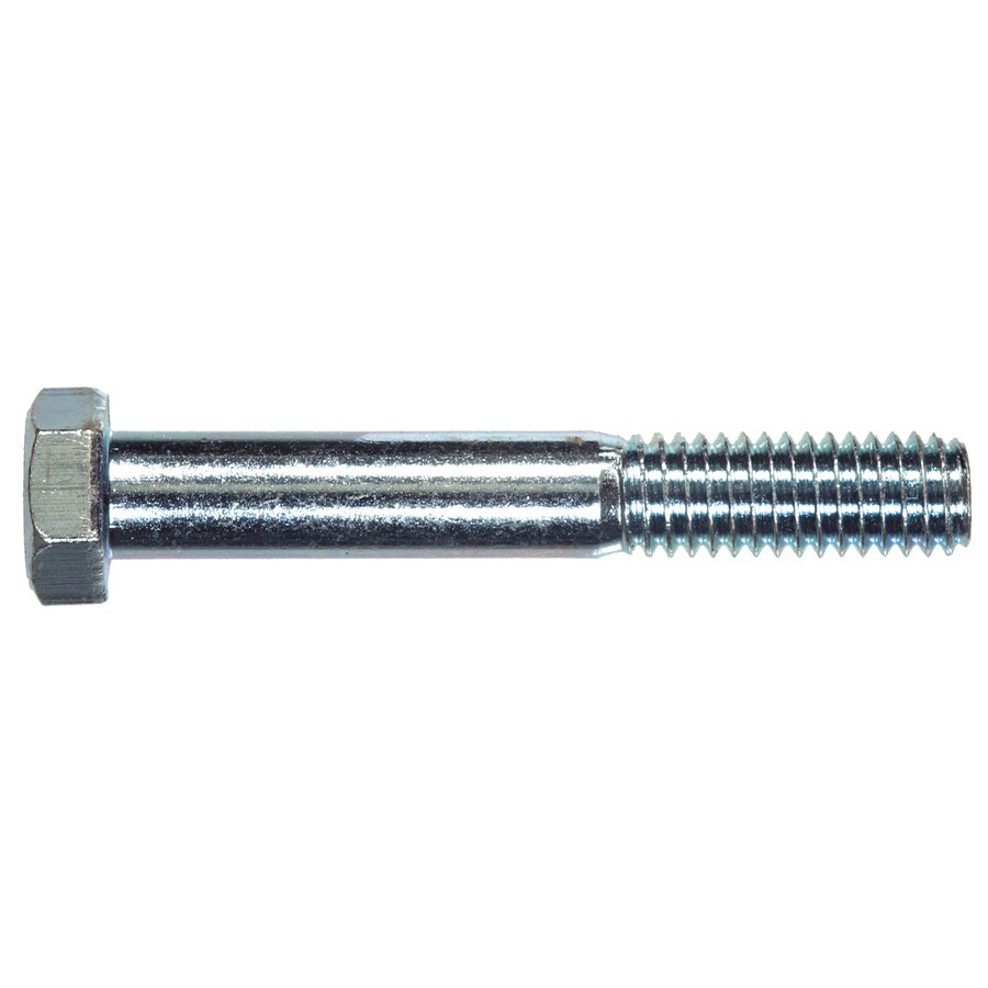 Hillman 10mm x 100mm ZincPlated Fine Thread Hex Bolt in the Hex Bolts