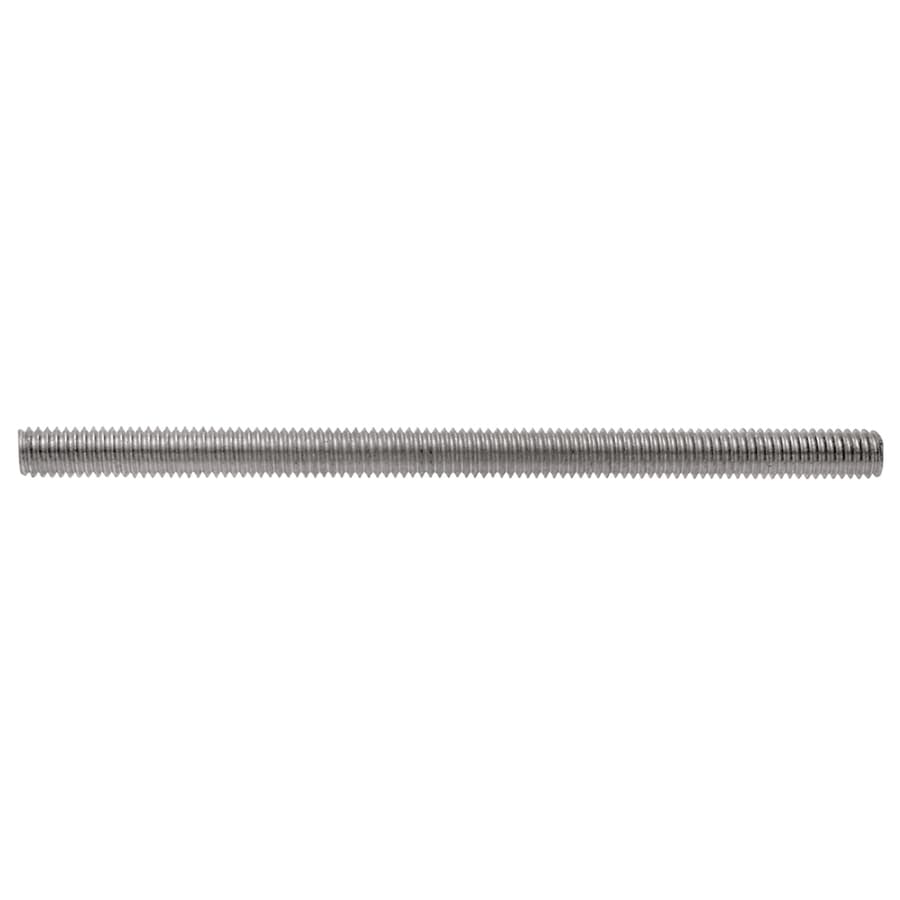 Hillman 100 mm M6 to 1 Metric Threaded Rod at