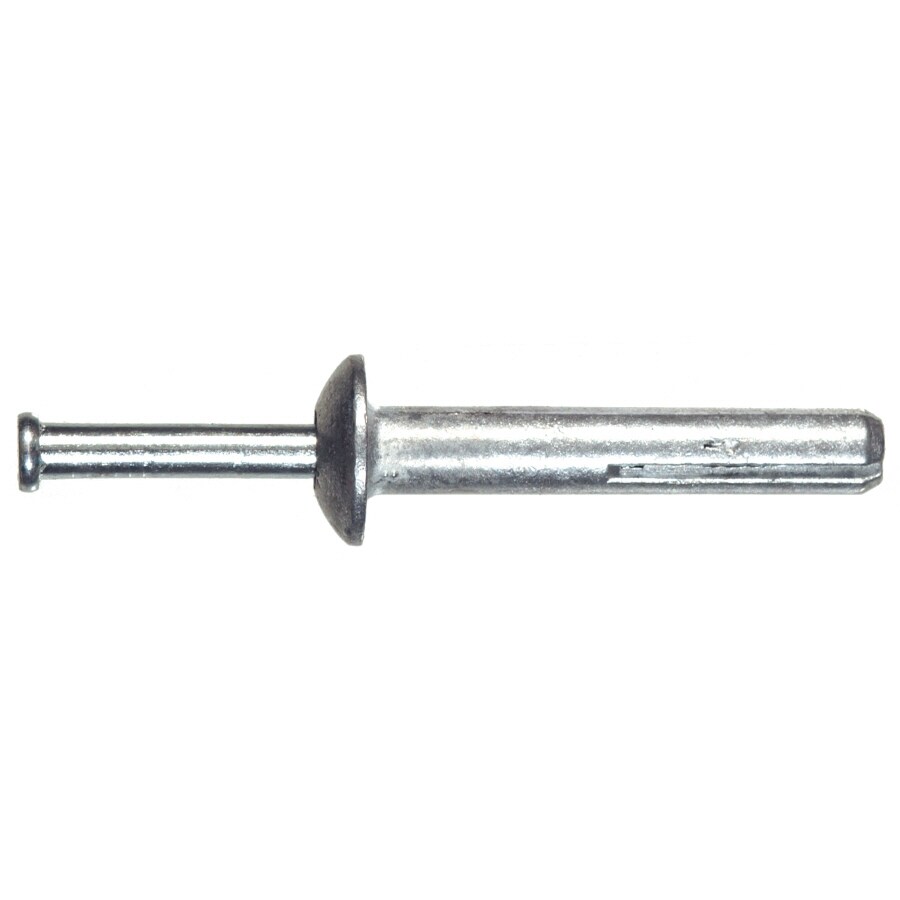 Hillman 1/4in x 1in Zamac Nailing Hammer Drive Anchors at