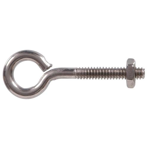 Hillman 3/8in x 5in Stainless Coarse Thread Eye Bolt (5Count) in the