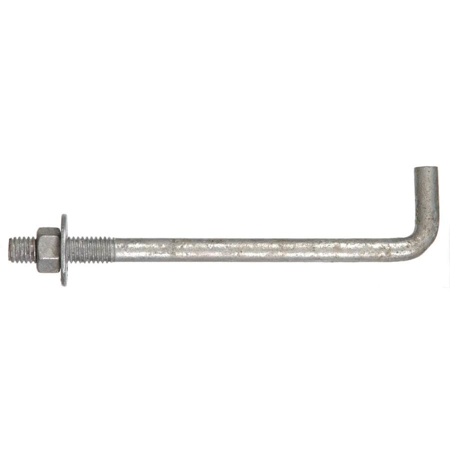 Hillman 1/2in x 10in Plain Anchor Bolt (5Count) at