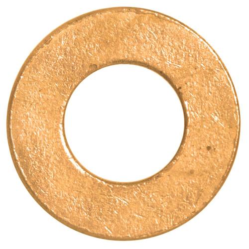 Hillman 12 Count X S Brass Standard (SAE) Flat Washer In The Standard ...