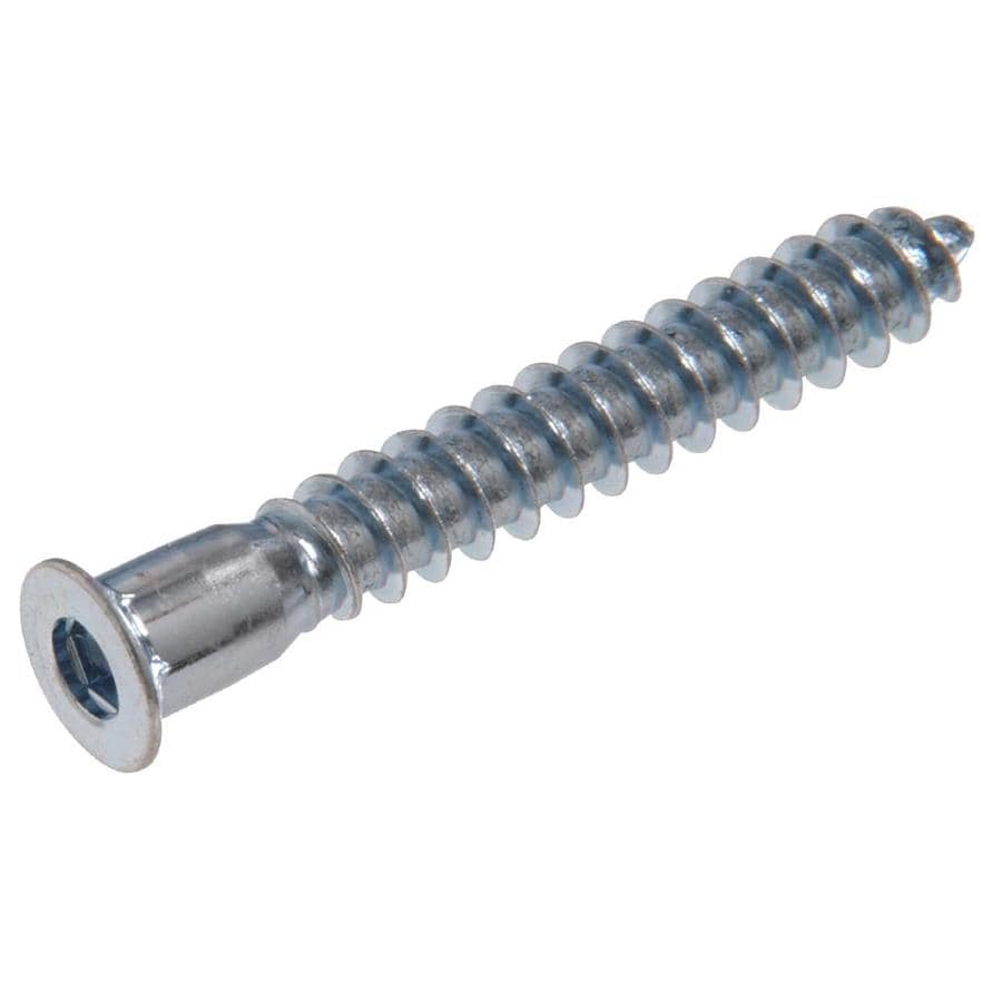 Hillman 5mm ZincPlated Flat Interior Binding Post Screws (2Count) in