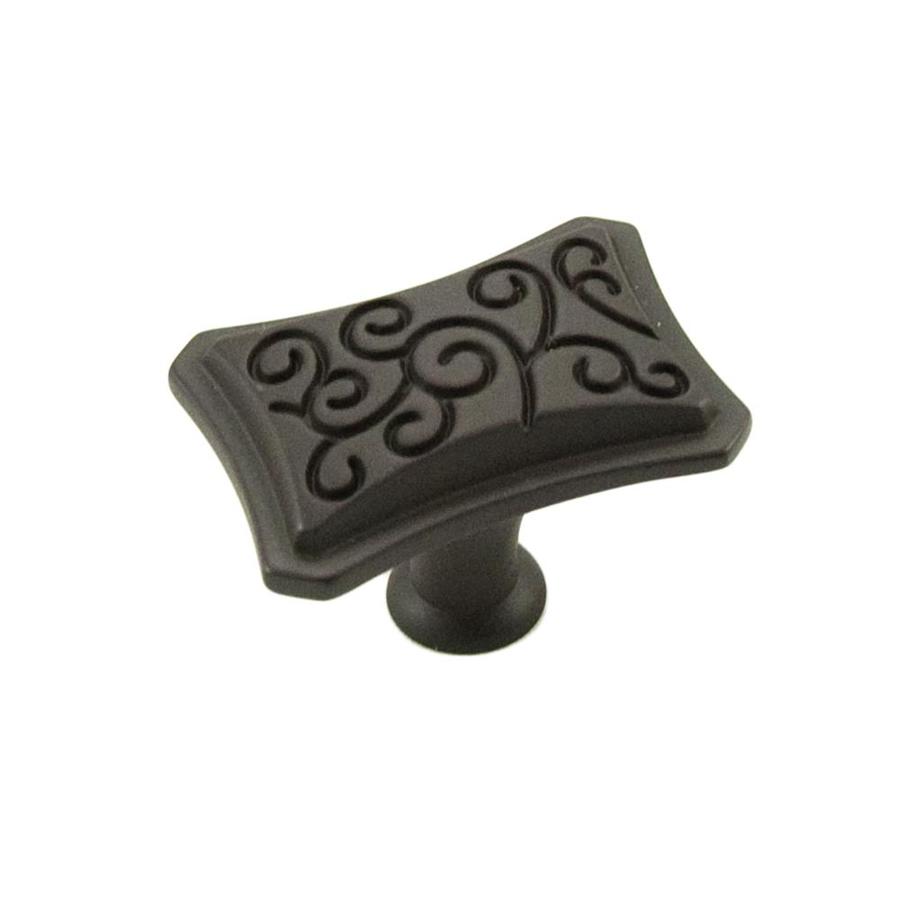 RK International Palermo OilRubbed Bronze Rectangular Knob at