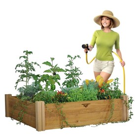 Brown Raised Garden Beds At Lowes Com