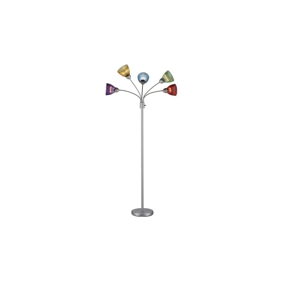 Shop Style Selections 68-in 3-Way Switch Silver Indoor Floor Lamp ... Shop Style Selections 68-in 3-Way Switch Silver Indoor Floor Lamp ...