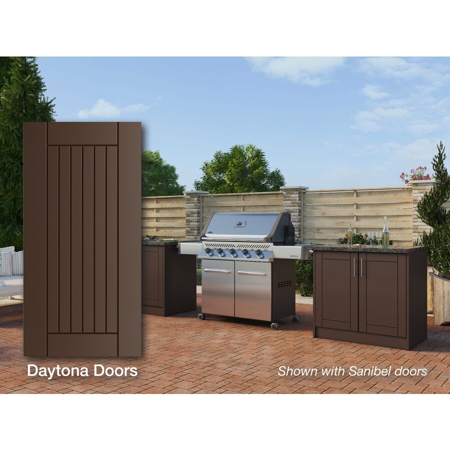 WeatherStrong Outdoor Kitchen Base in the Modular Outdoor Kitchens