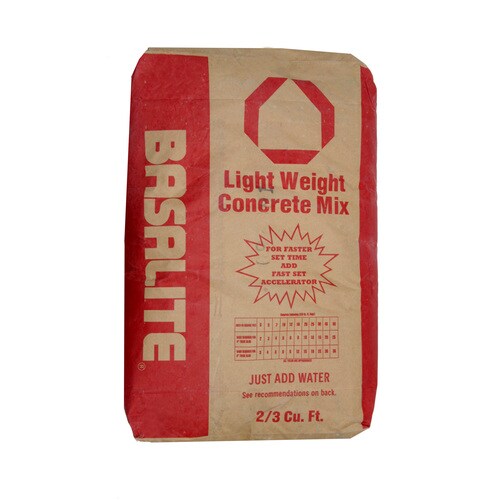 Basalite 60lb High Strength Concrete Mix in the Concrete Mix