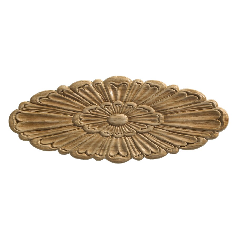 EverTrue Oval Wood Rosette at Lowes.com