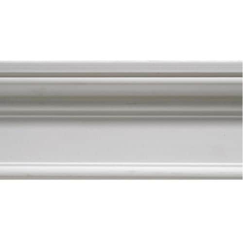 3 1 2 In X 8 Ft White Hard Primed Chair Rail Moulding Actual 3 5